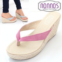 [논노스]nonnos F-3362-7P 레더파스텔 여성쪼리