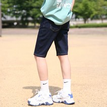 동대문스타일 남자반바지 노멀워싱 베이직 5부 스판 빅사이즈 남성 청반바지 여름 기본 숏팬츠