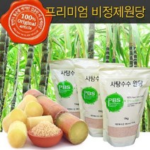 프리미엄 비정제 사탕수수원당 3kg, 1개