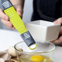 용량조절계량스푼x1개 요린이계량스푼 올인원계량수저, 상세페이지 참조