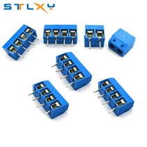 10PCS KF301-2P KF301-5.0-2P KF301 나사 2Pin 5.0mm 스트레이트 핀 PCB 고정 터미널 블록 커넥터 KF301-3P, 1.2P
