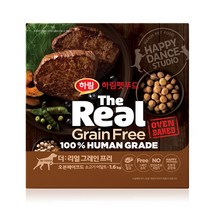 더리얼 그레인프리 오븐베이크드 소고기 어덜트 1.6kg