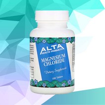 알타 헬스 염화 마그네슘 이산화규소 인산 칼슘 100정 Alta Health Magnesium Chloride 100 Tablets, 마그네슘 100정