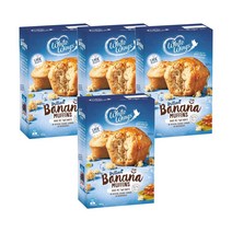 화이트윙스 바나나 머핀 455g White Wings Banana Muffin, 4팩
