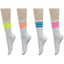 라라콩 네온 4세트 운동 딱붙 양말