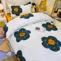 풀세트 3종세트 침구 학생기숙사 싱글 용품 침실 요 이불커버세트, C09-1.5미터 침대시트 타입적합