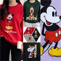 봄신상! 센스티 맨투맨티셔츠 모음 디즈니정품 여성 긴팔 트레이닝복 캐릭터