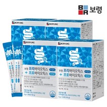 보령 프리바이오틱스 프로바이오틱스 모유 유산균 4박스, 단품