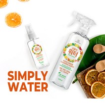 심플리워터 과일 채소 1종세척제 살균 잔류농약제거 Food grade cleaning agent, 475ml, 5개