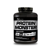 BUP 프로틴몬스터 WPC 초코맛 헬스보충제 유청단백질가루 단백질보충제 프로틴, 1통, 2kg