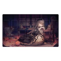 유희왕 매트 1인용 카드 호환 커스텀 패드 파우치 증정, 3mm 기본형, 커스텀 캔버스 파우치, 옵션14