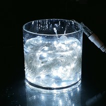 탄탄 LED 100구 DC24V 연결 크리스마스 트리전구 (전원잭 옵션에서 필수구매), 투명전선-백색