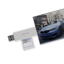 블링크CA USB 3.0 C타입 OTG SD 카드 리더기, 블링크CA__화이트