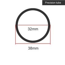 강관 파이프 부속 커터 외경 38mm 내경 32mm 34mm 35mm 36mm 304 스테인레스 스틸 원활한 위생 inox 튜브, 04 38x3, 50cm