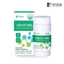 한미양행 신경엔 마그네슘 1 000mg x 90정 (3개월분) 근육건강 에너지건강 대용량 하루 1정, 신경엔 마그네슘 2박스 (6개월분)