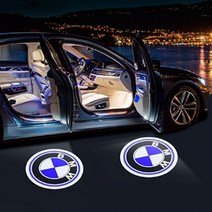 레이져 LED 도어라이트 센서형 도어빔 실내등, 2개 1세트-42_신형 기아로고