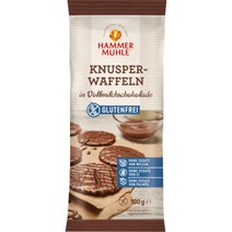 Hammermuhle 해머밀 홀 밀크 크런치 와플 스낵 100g 3팩, 3개