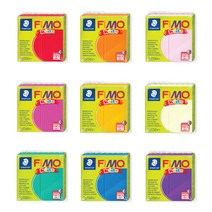 FIMO 피모 키즈 24색 색상선택/폴리머클레이 오븐점토, ♡키즈 4번 오렌지