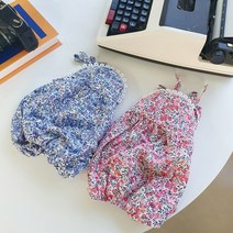 펫앤라이프몰 잔꽃 강아지여름 옷 올인원 강아지호박바지 반려견여름옷 S-XL, 핑크