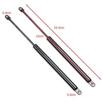 자동차 쇼바 2x 가스 스트럿 34.5cm 블랙 후드 서포트 리프트 충격 댐퍼 액세서리 흡수 장치 스즈키 버거, 한개옵션0