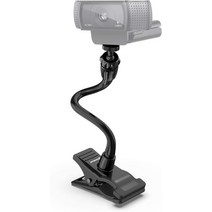 Smatree 웹캠 스탠드 유연한 조 클램프 클립 마운트 홀더 로지텍 웹캠 C925e C922x C922 C930e C930 C920, 한개옵션0
