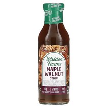 126735 Walden Farms 메이플 호두 시럽 355ml(12fl 온스), 355ml