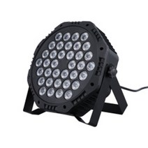 무대 조명 XKL-A4-36 36 LED 파 조명 단색 풀 컬러 댄스 스튜디오 다채로운 분위기 웨딩 공연 무대, 01 Black