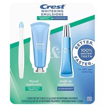 Crest 화이트닝 에멀젼 구취 세균 제거 + 하이드로화이트 화이트닝 트리트먼트