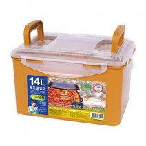 황토절임이 14L 김치통 담근통 절임 밀폐용기