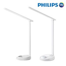 필립스 학습용 스탠드, 09_필립스)LED스탠드 레버플러스 66048_그레이