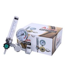 레귤레이터 아르곤 감속기 CO2 미그 티그 유량계 용접 장치 게이지 압력 가스 조절기 025Mpa, 1.은