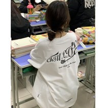 면반팔티셔츠 순 여성 2023 년 여름 와이드 루즈핏 아메카지스타일 클래식 드렌드 상의 남자 4998631643, 화이트 2XL