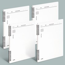 뮤니드 It spring - 그리드 화이트 4개