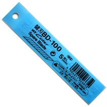 NT 30도 칼날 BD-100 소 5개입 낱개 커터 칼심 컷터