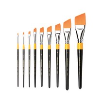 붓 화홍 디자인붓 구성붓 사선붓 972 972F 8호 (1자루), 단품