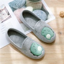 POMTOR 선생님 덧신 푹신한 앞막힌 교실 슬리퍼 보육교사 실내화 유치원, A