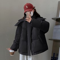 하트 숏 패딩 남녀 커플 디자인감 빵옷 빅사이즈 패딩 겨울 코트
