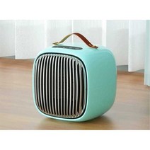 미니히터 작은온풍기 침실 거실 사무실 난방 캠핑, 눈 덮인 흰색