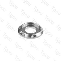 Tgou-티타늄 와셔 M5 M6 M8 M10 스페이서 바이크 오토바이 자동차 멋진 장식 가스켓, [04] M6, [01] Titanium, 01 Titanium_04 M6
