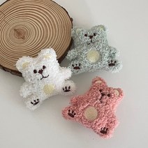화이트 곰발바닥 핑크 테디베어 곰 인형 그립톡 곰돌이 민트 부드러운 y2k 하이틴 곰인형 폼폼