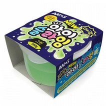 아모스 아이슬라임 액체괴물 야광 300g 아모스 문구점슬라임 만들기 수제슬라임 슬라임만들기 젤리괴물 촉, 그린