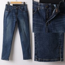 강물처럼 위쉬몰 MD 딥블루데미지팬츠614(F143H302) 빅사이즈 (9618368)