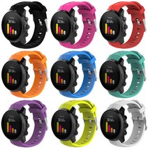 순토 5 밴드 스파르탄 트레이너 WHR 호환 시계줄 Suunto 5 실리콘 스트랩, 민트