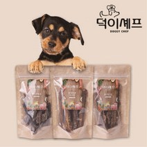 [덕이셰프] #강아지간식 60종 #국내산 #고퀄 수제간식, 1개, 고구마츄러스 50g