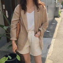 디애이치 폴 데일리 린넨 자켓