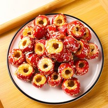산딸기 탕후루 동결건조 과일 칩 설탕 코팅 딸기 과자, 산사나무 250g + 락슈가딸기 250g