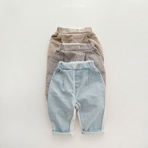 로라반반팬츠 오뜨베베 유아 아동 주니어청바지 아기면바지
