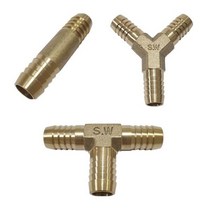 호스티 호스와이 호스연결 니플 신주 황동 배관자재 니뿔, 호스와이 13mm, 1개