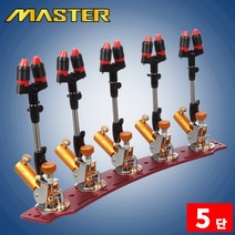 [탑레져] 마스터 받침틀 5단 [2022년형] 낚시대받침틀, 마스터받침틀 5단(헤드내경 22mm)