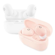 엑토 터치식 자동페어링 무선 블루투스 이어폰 TWS-16, 핑크